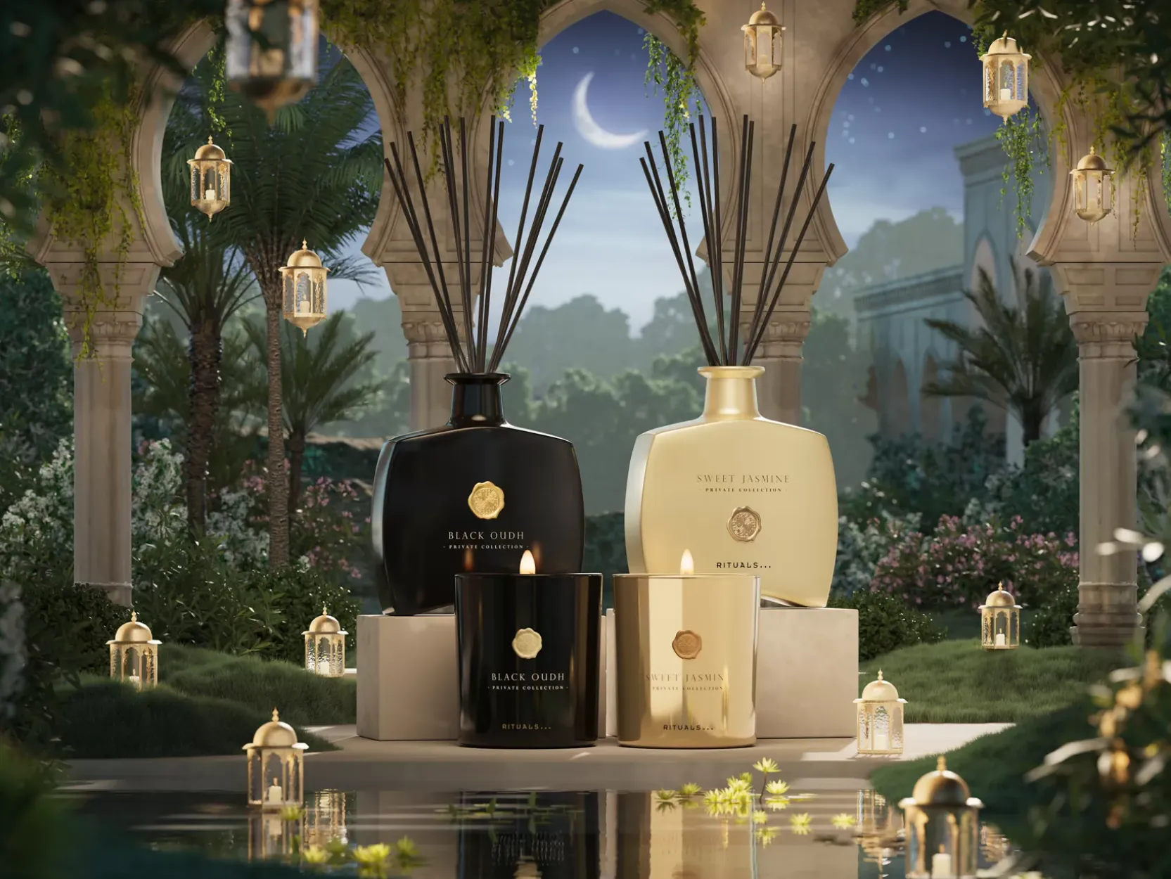Black Oudh Scented Candle>Rituals Discount
