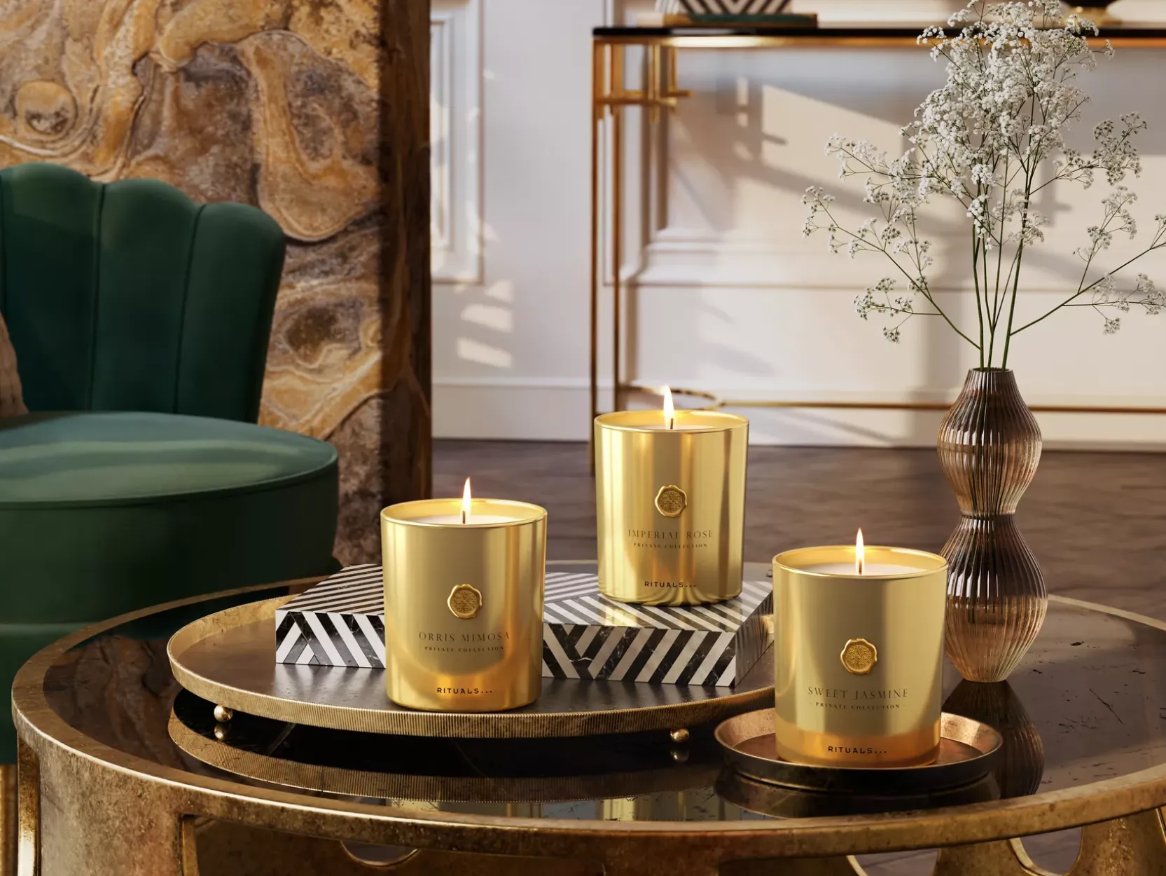 Imperial Rose Scented Candle>Rituals Cheap