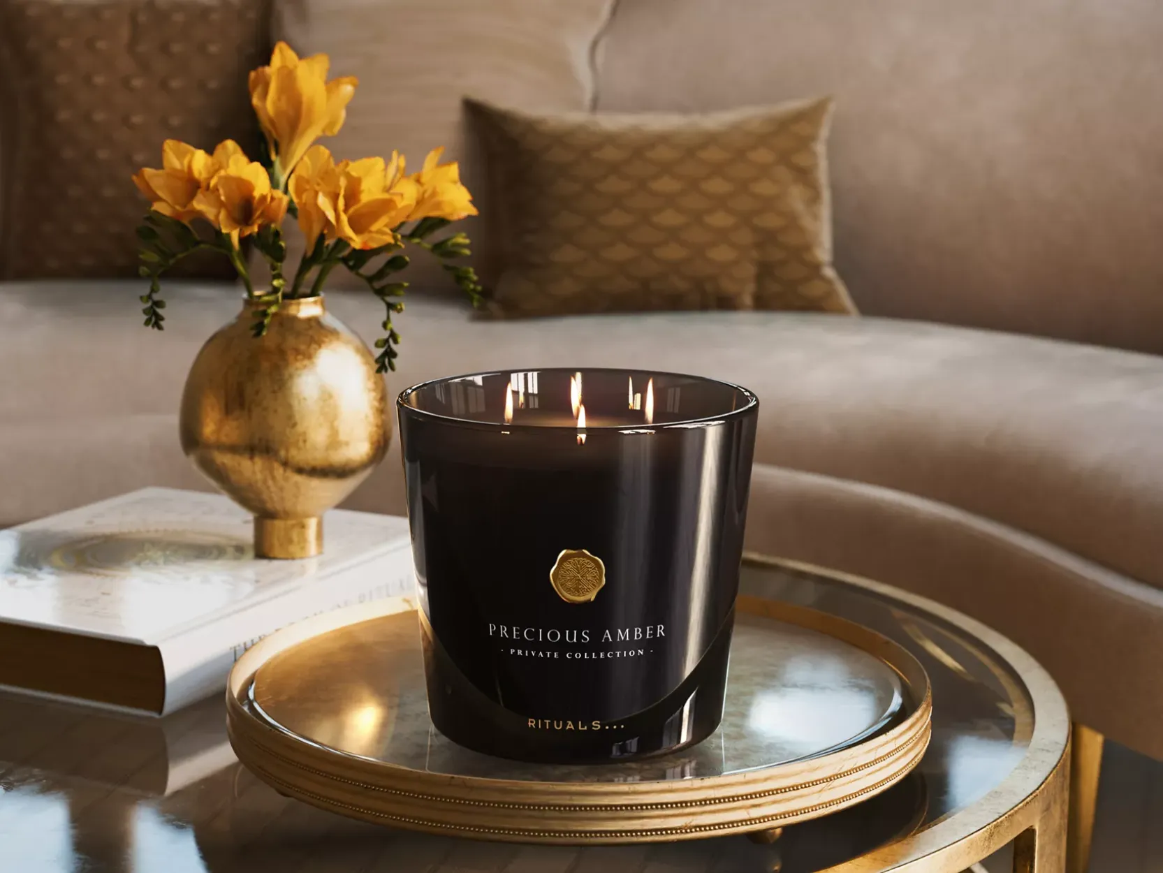 Large Precious Amber Scented Candle>Rituals Cheap