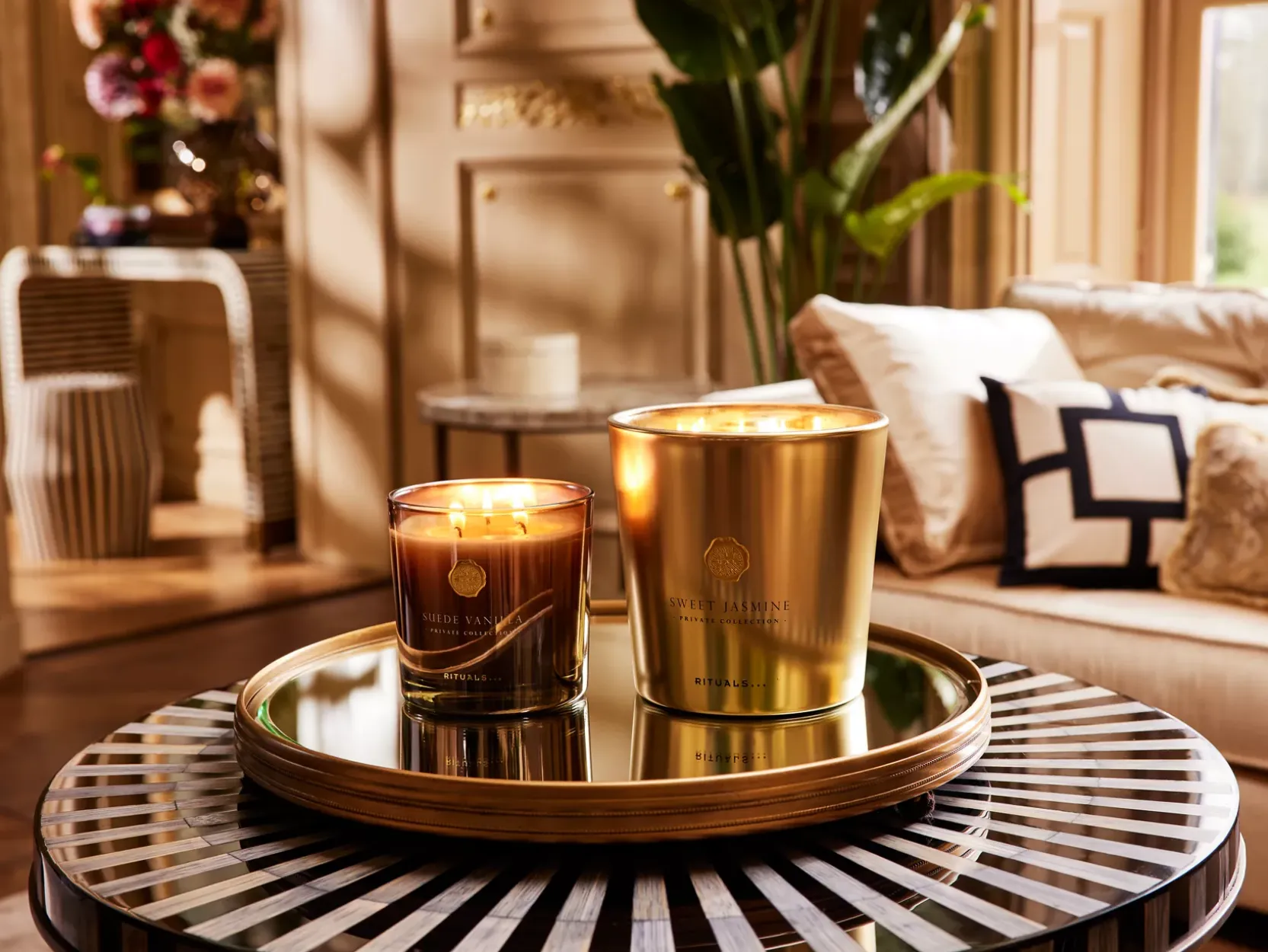 Large Suede Vanilla Scented Candle>Rituals Best