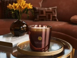 Large Suede Vanilla Scented Candle><noscript><img width=