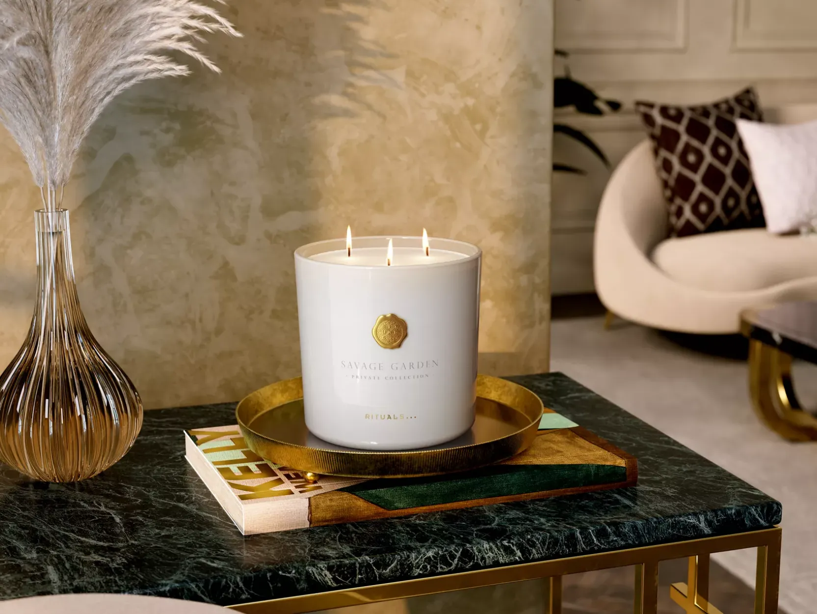 Medium Savage Garden Scented Candle>Rituals Best