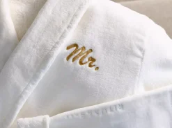 Mr Bathrobe - White><noscript><img width=