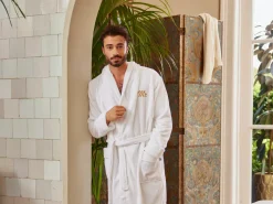 Mr Bathrobe - White><noscript><img width=