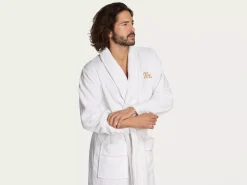 Mr Bathrobe - White><noscript><img width=