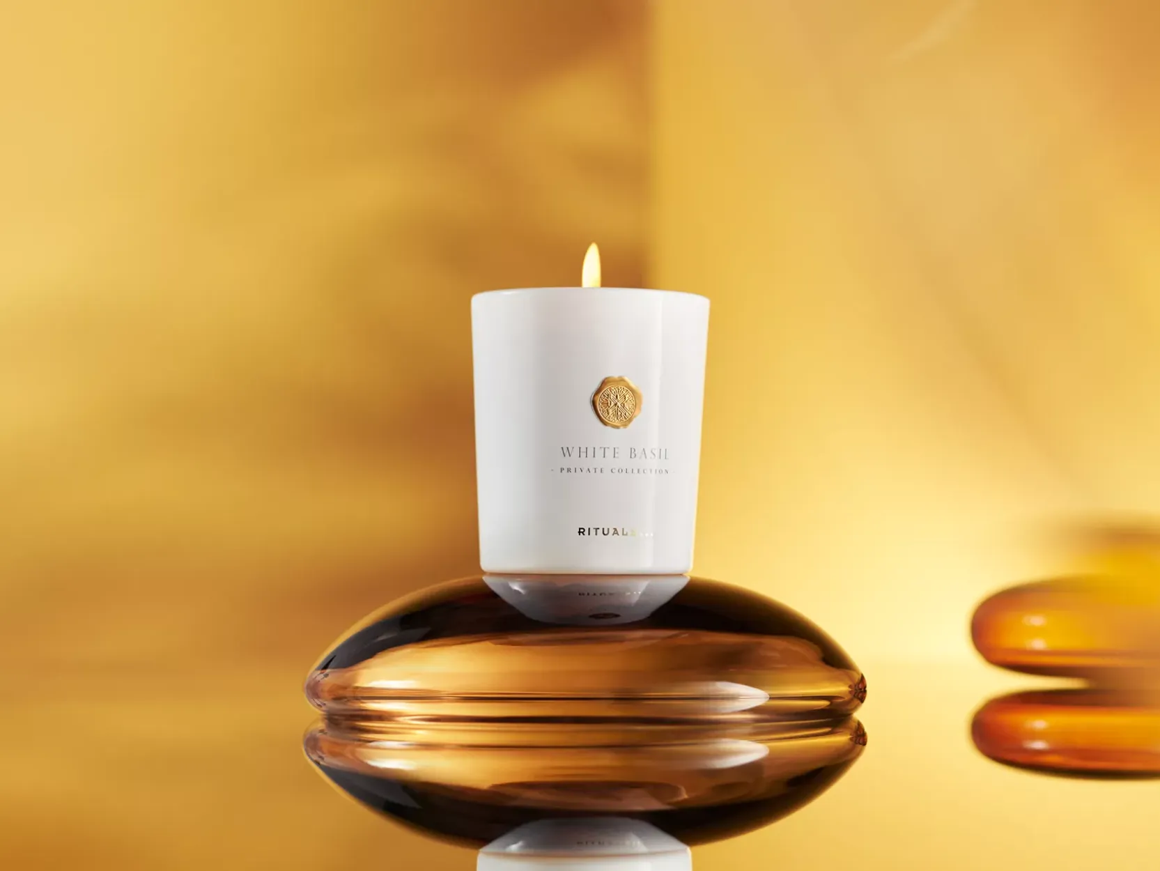 White Basil Scented Candle>Rituals Discount